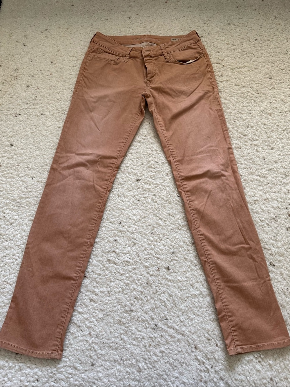 Mavi Copper Brown Slim Corduroy Pants